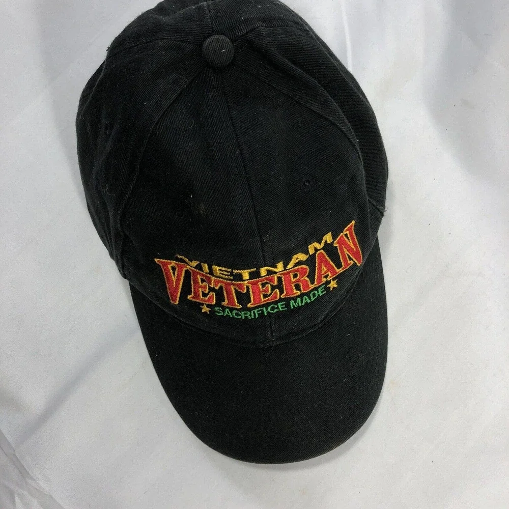 Vietnam Veteran Sacrifice Made Hat Cap by Bayside USA Made One Size Fits Most OS
